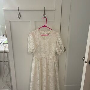 Rachel Parcell White Lace Dress